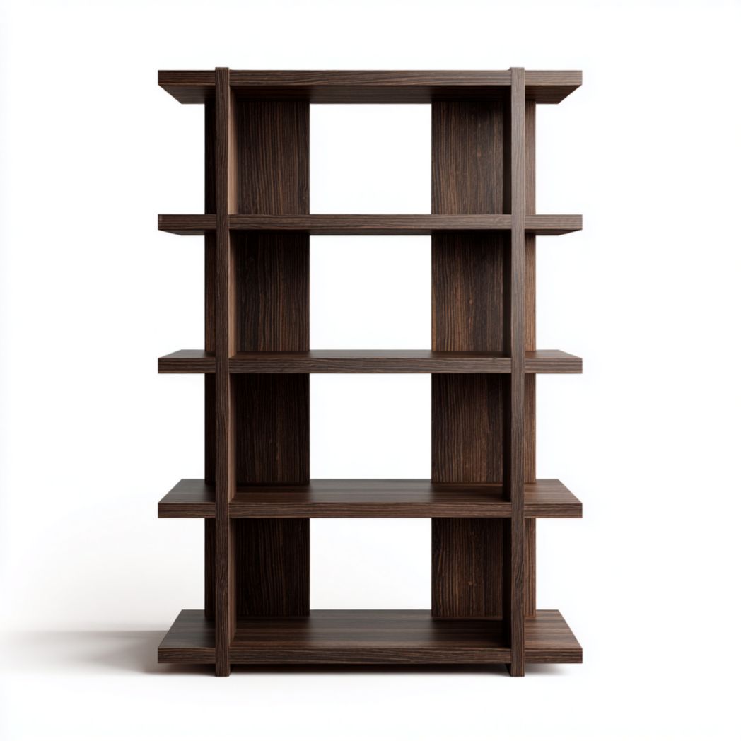 Boekenkast van hout voor de thuisbibliotheek - 80 x 30 x 160